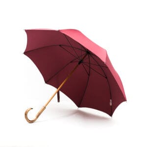 Parapluie droit classique bordeaux